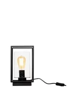 Image of Hendrik Industrial Cube Table Lamp