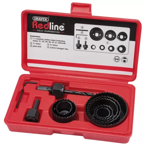 Image of Draper Holesaw Kit (11 Piece)