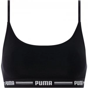 Puma Slim strap bralette - Black