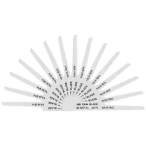 Image of Sealey SA34MIX Air Saw Blades Mixed - Pack of 15