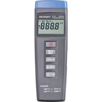 image of VOLTCRAFT K101 Thermometer -200 - +1370 °C Sensor type K