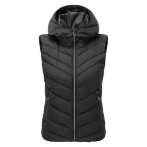 image of Dare 2b Womens Complicate Warm Quilted Hooded Gilet Jacket UK 10 - Bust 34', (86cm)