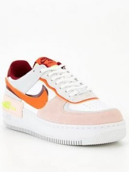 image of Nike Air Force 1 Shadow - Orange, Size 3, Women