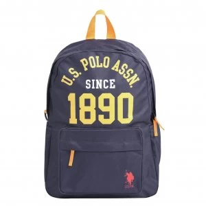 image of US Polo Assn. 14L Backpack - Navy Blue