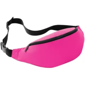 Adjustable Belt Bag (2.5 Litres) (One Size) (Fuchsia) - Bagbase