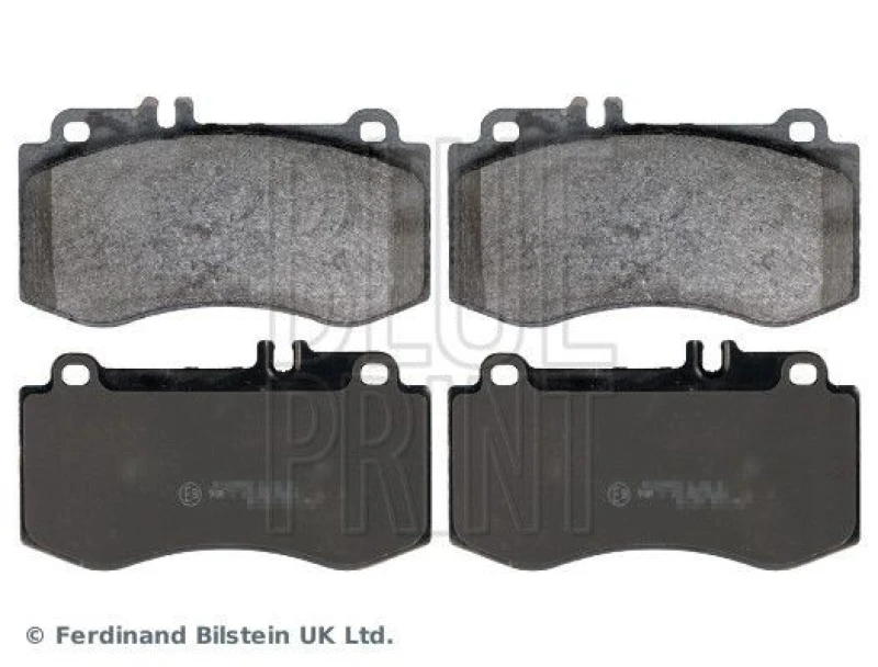 Image of Blue PRINT Brake pad set Blue PRINT ADU174232