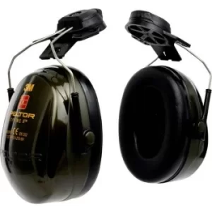 image of 3M Optime II H520P3E1 Green Over-the-Head Earmuffs