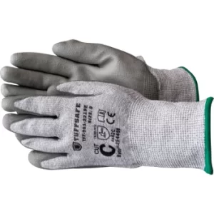 Image of Cut C 13G Pu Palm Coated Gloves Size 10