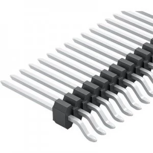Image of Fischer Elektronik Pin strip precision No. of rows 1 Pins per row 20 SLV W 3 SMD 048 20 G