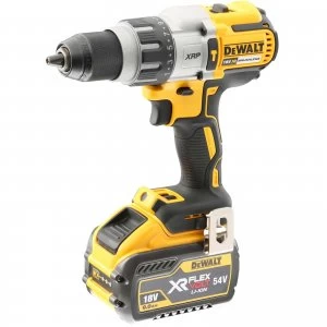 Image of DEWALT DCK2033X2 54v XR Cordless FLEXVOLT SDS Hammer and Combi Drill Kit 2 x 9ah Li-ion Charger Case
