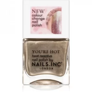 image of Nails Inc. You Are hot Nail Polish Shade Because I'm hot 14ml