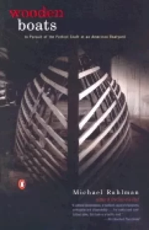 Image of wooden boats in pursuit of the perfect craft at an american boatyard