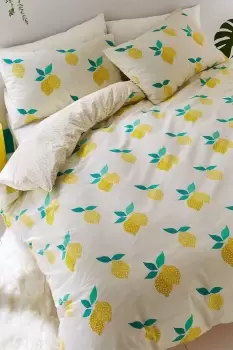 Image of 'Lemon Zest' Duvet Cover Set