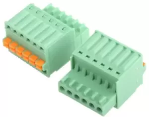 Image of Phoenix Contact FK-MC 0.5/ 6-ST-2.5 6-pin PCB Connector, 2.5mm Pitch