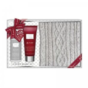 image of Baylis Harding La Maison Fig Cassis Scarf Gift Set