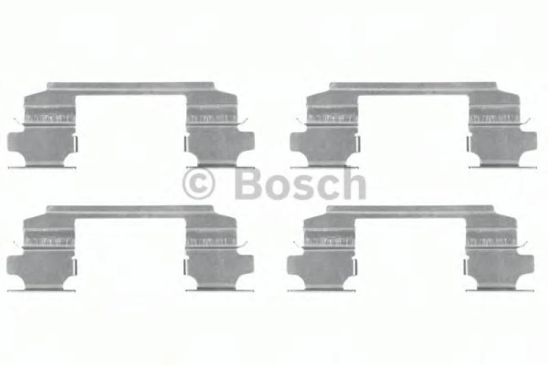 Image of Bosch 1 987 474 436 Accessory Kit, disc brake pads Accessory Kit,disc brake pads (1164)
