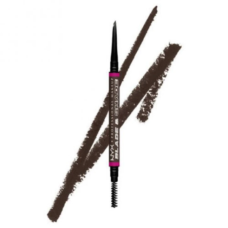 Image of NYX Professional Makeup Blade & Shade Nano Brow Pencil 07 Ash Brown