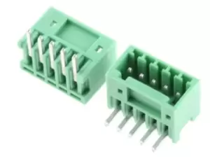 Image of Phoenix Contact, COMBICON MC, 5 Way, 1 Row, Right Angle PCB Header