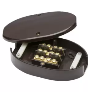 Image of KnightsBridge 60A Junction Box 3-Terminal - brown