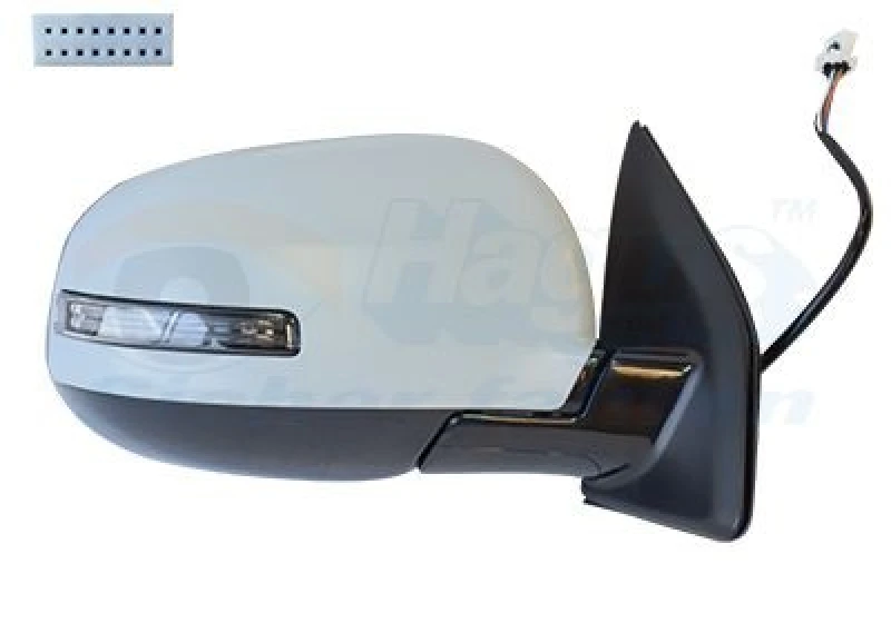 Image of VAN WEZEL Wing mirror VAN WEZEL 3204828