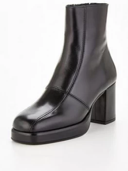Image of OFFICE Adele Ankle Boot - Black, Size 3, Women
