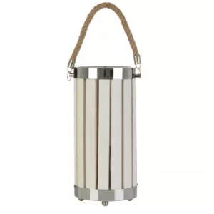 Image of Brooke White Wood Table Lamp