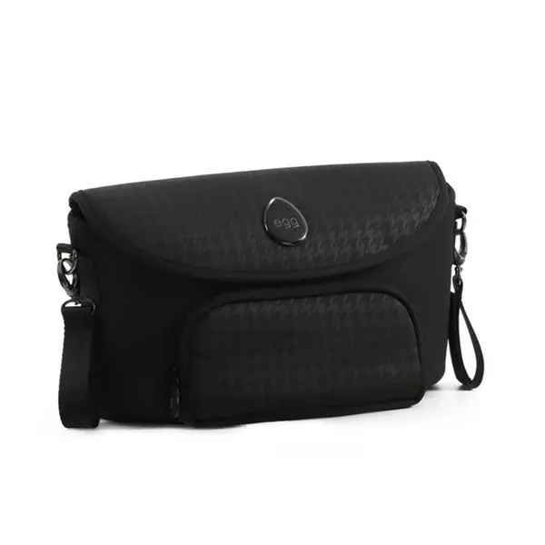 image of Egg 3 Organiser - Houndstooth Black