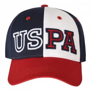 image of US Polo Assn Varsity Cap - Red