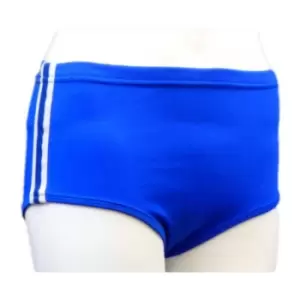 image of Carta Sport Mens Athletic Briefs (26R) (Royal Blue/White)