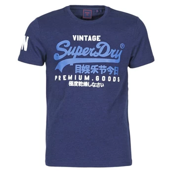 image of Superdry VL NS TEE mens T shirt in Blue - Sizes XXL,S,M,L,XS