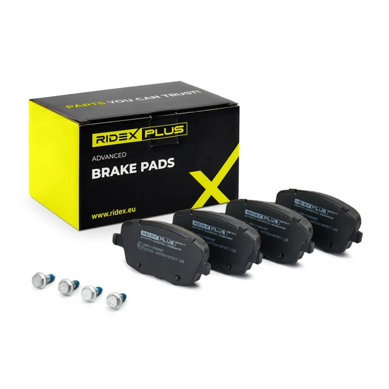 Image of RIDEX PLUS Brake pad set RIDEX PLUS 402B0492P