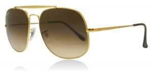 image of Ray-Ban RB3561 Sunglasses Light Bronze 9001A5 57mm