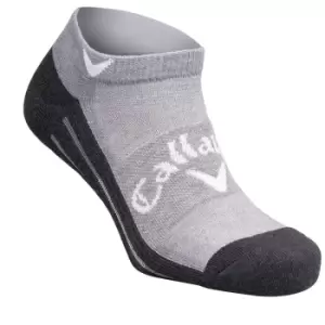 image of Callaway 2022 SOCKS Mens OPTI-DRI LOW 2 GY/CHARL/XL