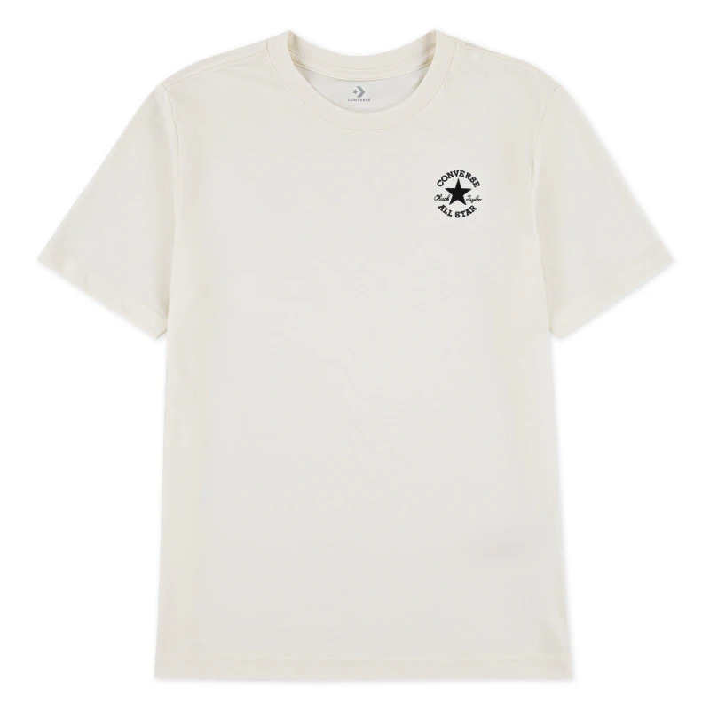 Image of Converse Kids Embroidered T-Shirt Egret male 8-10YR