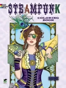 image of Creative Haven Steampunk Coloring Book