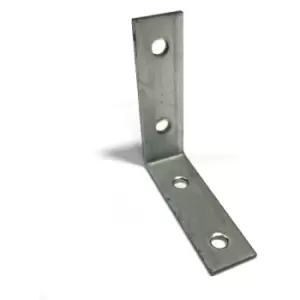 image of L-Shape Support Metal Narrow Angle Corner Bracket Repair Brace - Size 50x50x15x2mm - Pack of 1