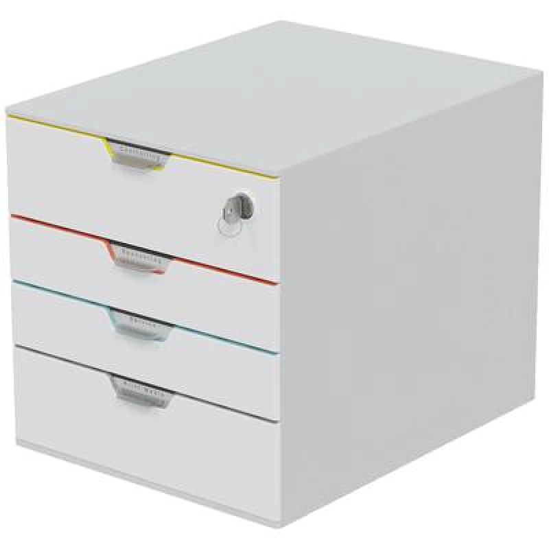 Image of Durable Schubladenbox VARICOLOR Mix 4 Facher SAFE abschlb me