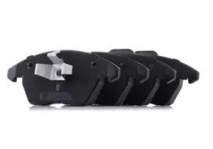 Image of RIDEX Brake pad set 402B0474 Brake pads,Brake pad set, disc brake VW,AUDI,SKODA,Polo Schragheck (6R1, 6C1),up! Schragheck (121, 122, BL1, BL2)