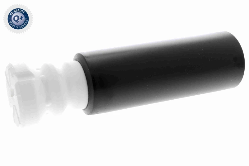 Image of VAICO V20-1894 Rubber Buffer, suspension Q+, original equipment manufacturer quality MADE IN GERMANY, Rear Axle PU (Polyurethane), Plastic Rubber Buff