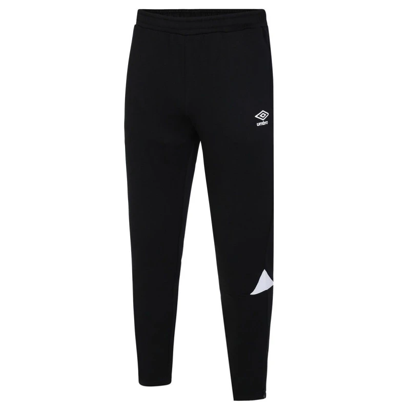 Image of Umbro Umbro Men Total Tapered Training Jogging Bottoms in Black Size: Small Black S Male 5063107717634
