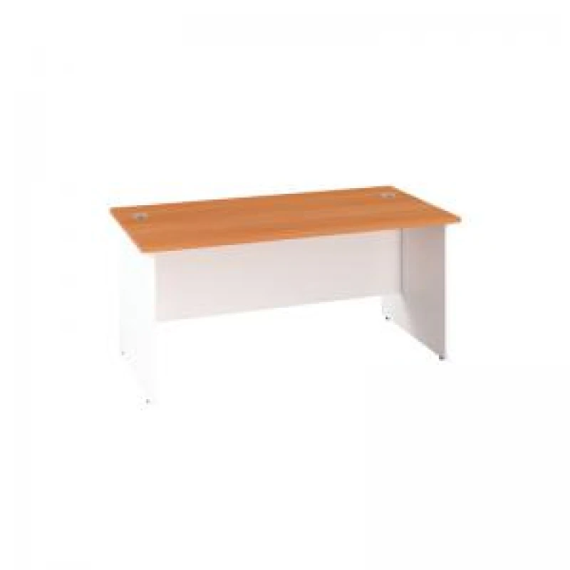 Image of Jemini Rectangular Panel End Desk 1800x800x730mm Beech KF804826