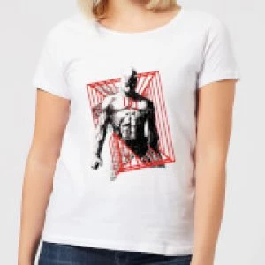 Image of Marvel Knights Daredevil Cage Womens T-Shirt - White - L