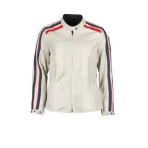 Image of Helstons Jade Tissu Mesh Silver Jacket S