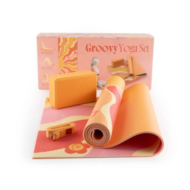 Image of Myga Complete Groovy Design Yoga Set For Daily Workouts