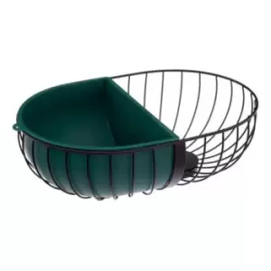 Image of 5Five Modern Fruit Basket And Bowl - Teal