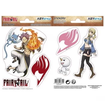 Image of Fairy Tale - Stickers 2 sheets - Natsu & Lucy
