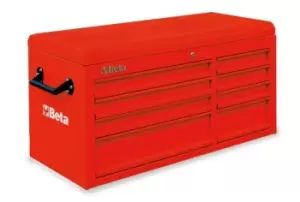 image of Beta Tools C38T- R 8 Drawer Tool Chest Compatible with C38 & C38A Grey