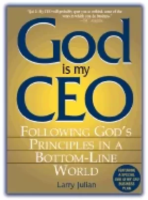 Image of god is my ceo following gods principles in a bottom line world