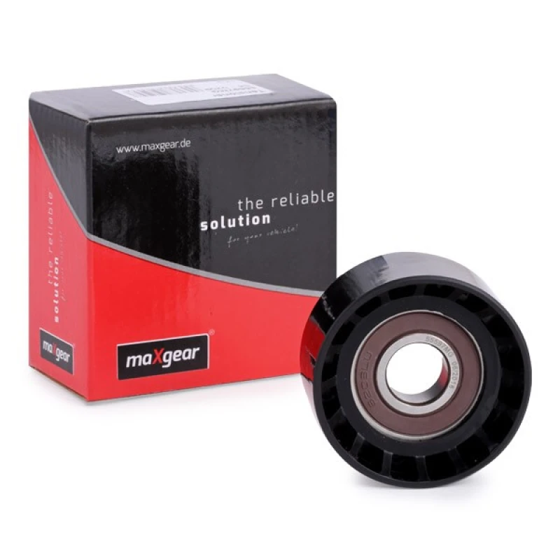 Image of MAXGEAR 54-0259 Idler Pulley Deflection/Guide Pulley,v-ribbed belt (312)