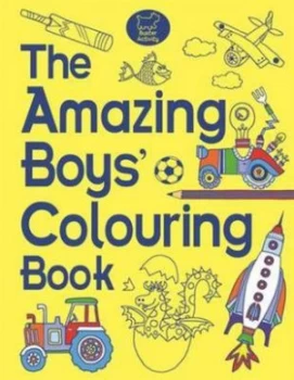 Image of The Amazing Boys Colouring Book by Jessie Eckel Paperback